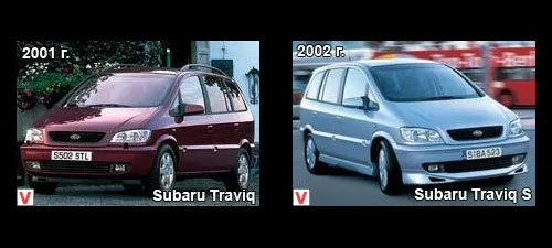 Photo Subaru Traviq